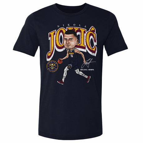 Nikola Jokic Men's Cotton T-Shirt | 500 LEVEL