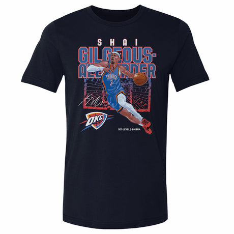 Shai Gilgeous-Alexander Men's Cotton T-Shirt | 500 LEVEL