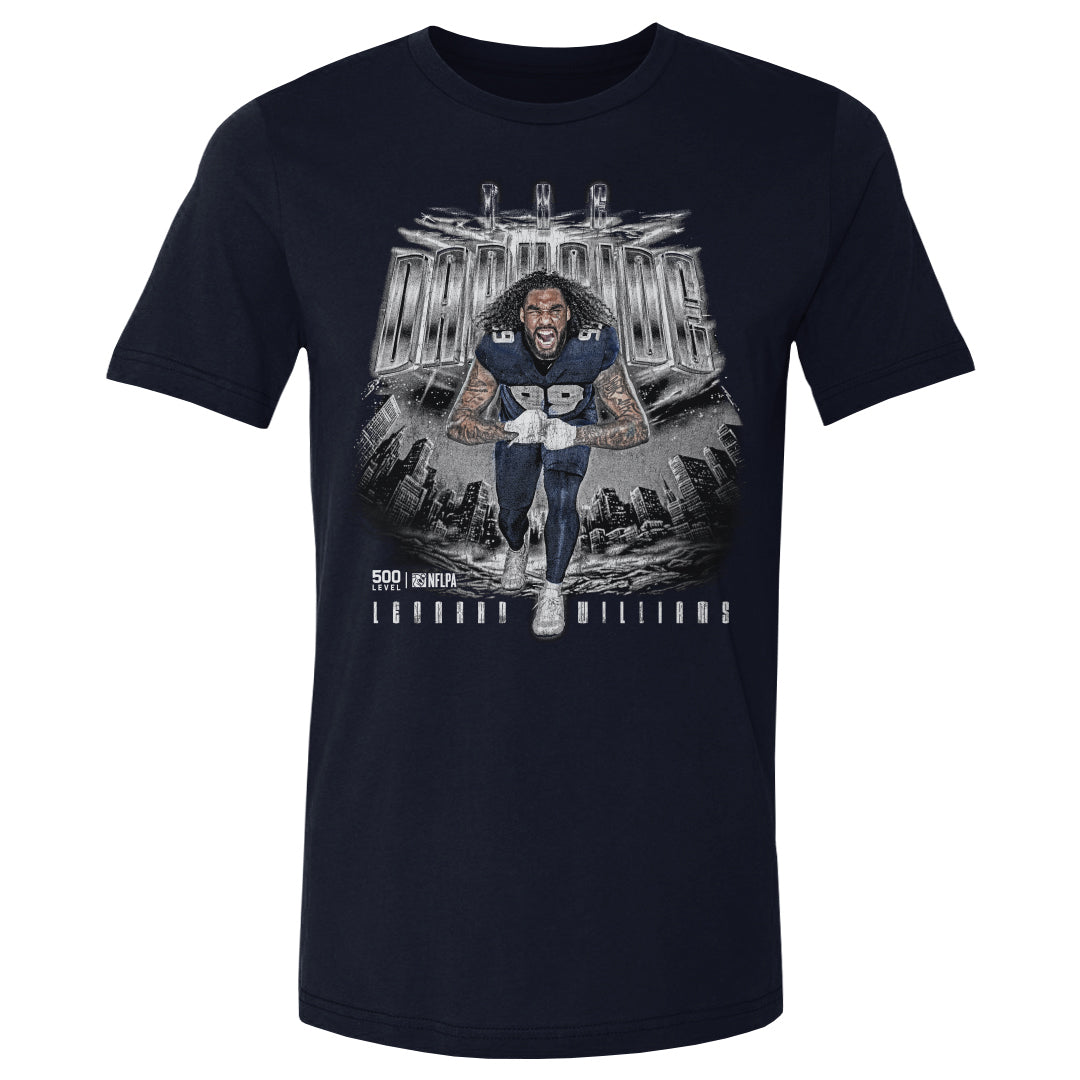 Leonard Williams Men's Cotton T-Shirt | 500 LEVEL