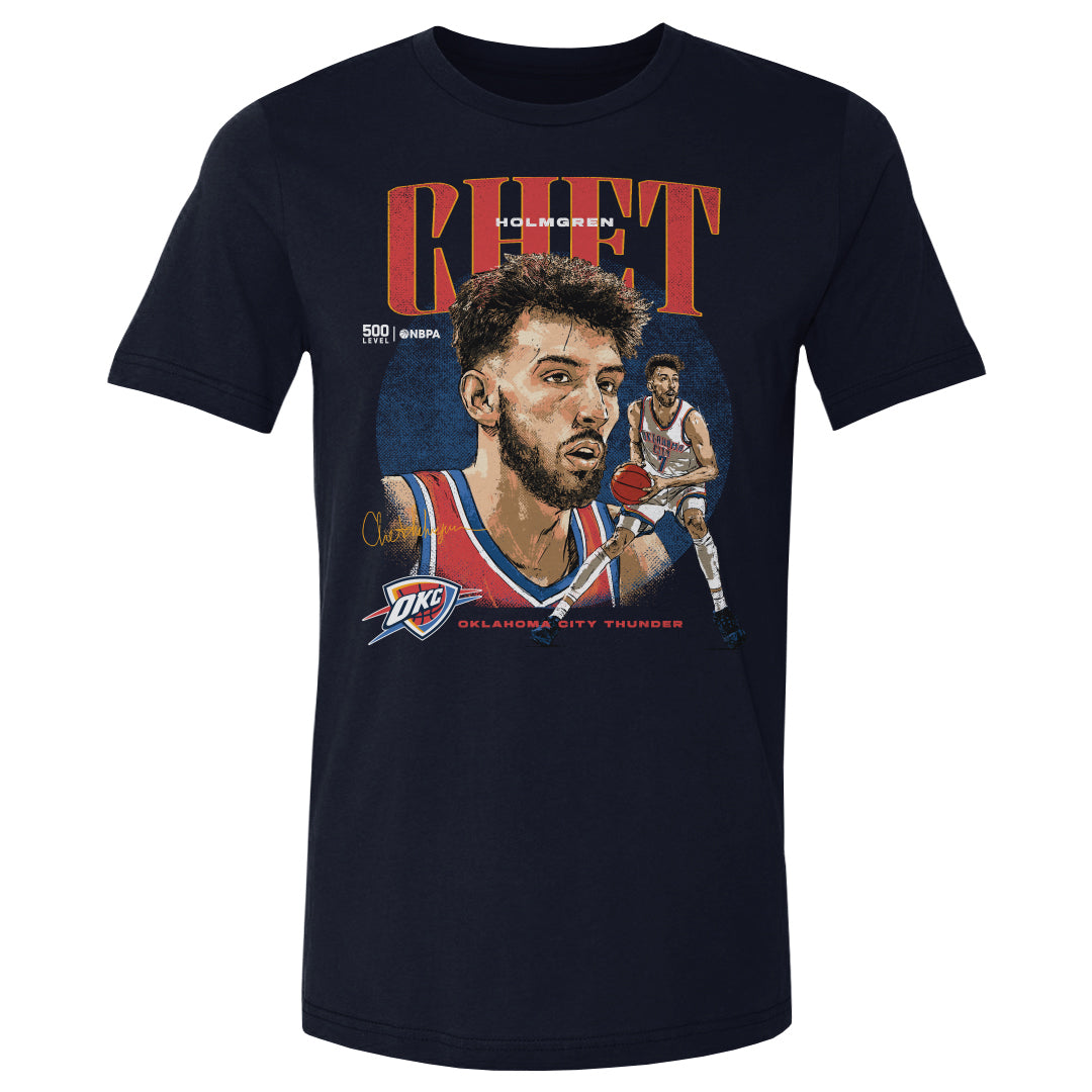 Chet Holmgren Men's Cotton T-Shirt | 500 LEVEL