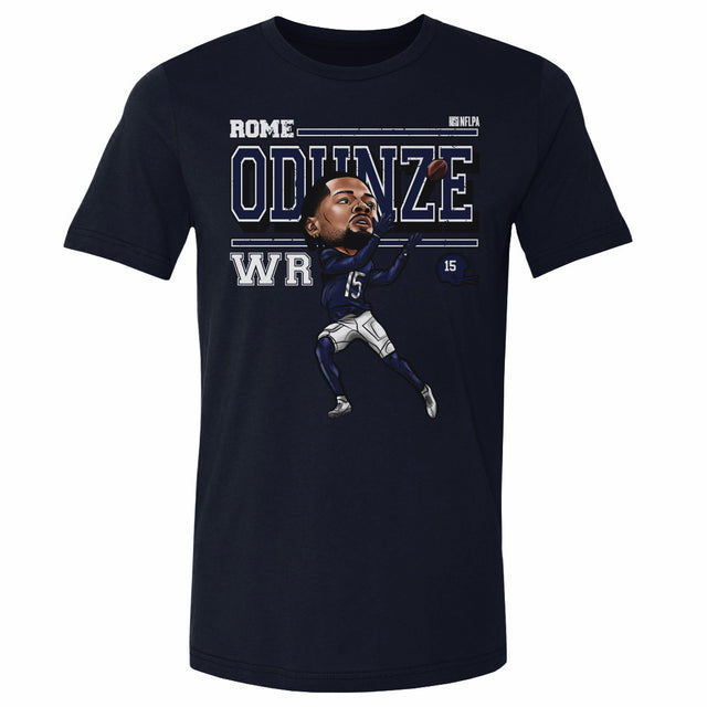 Rome Odunze Men's Cotton T-Shirt | 500 LEVEL