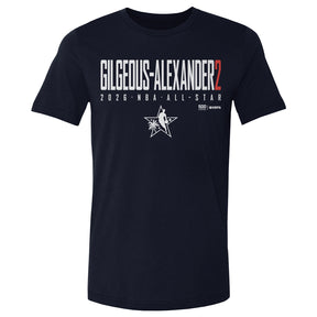 Shai Gilgeous-Alexander Men's Cotton T-Shirt | 500 LEVEL