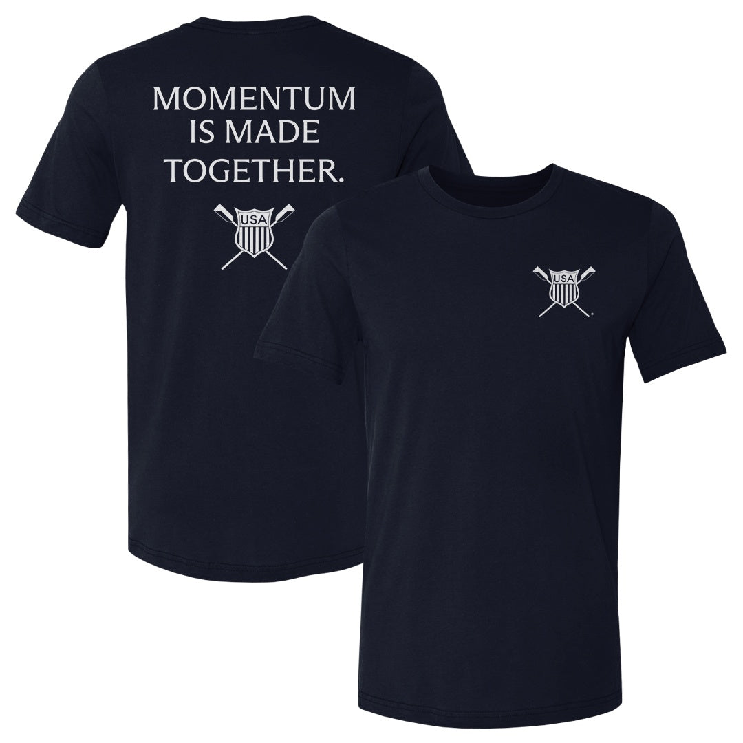 USRowing Men's Cotton T-Shirt | 500 LEVEL