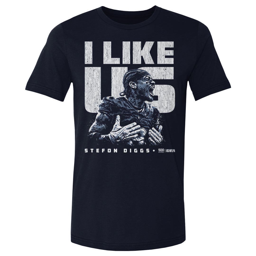 Stefon Diggs Men's Cotton T-Shirt | 500 LEVEL