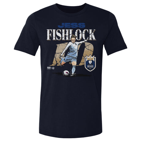 Jess Fishlock Men's Cotton T-Shirt | 500 LEVEL