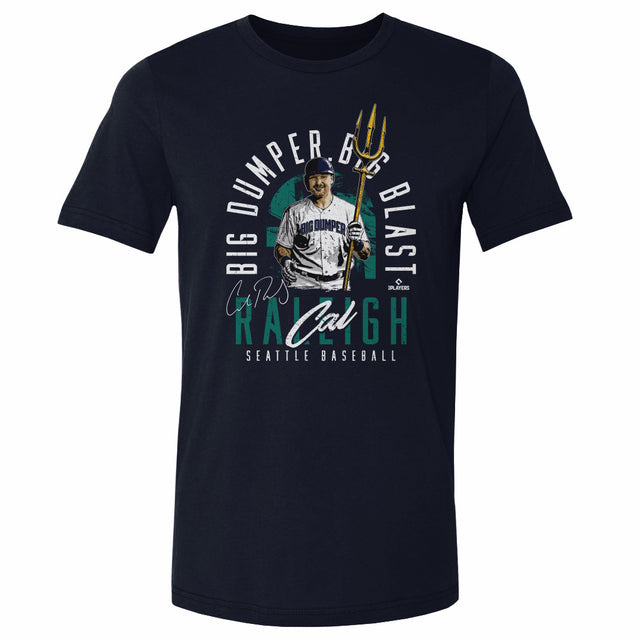 Cal Raleigh Men's Cotton T-Shirt | 500 LEVEL
