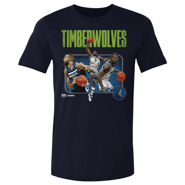 Minnesota Timberwolves Men's Cotton T-Shirt | 500 LEVEL