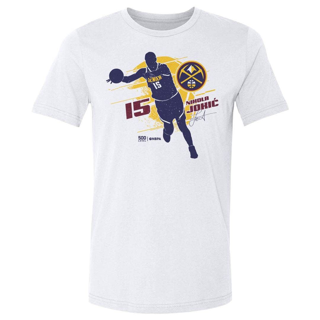 Nikola Jokic Men's Cotton T-Shirt | 500 LEVEL