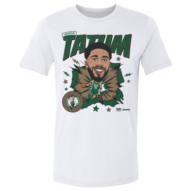 Jayson Tatum Men's Cotton T-Shirt | 500 LEVEL