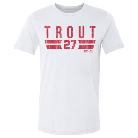 Mike Trout Men's Cotton T-Shirt | 500 LEVEL