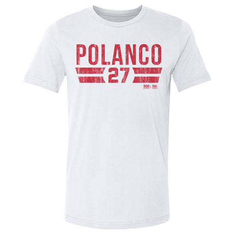 Placido Polanco Men's Cotton T-Shirt | 500 LEVEL