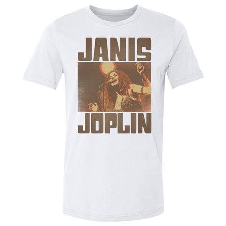 Janis Joplin Men's Cotton T-Shirt | 500 LEVEL