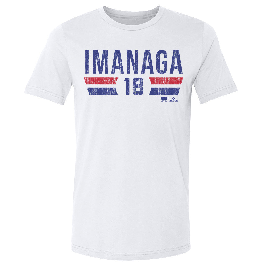 Shota Imanaga Men's Cotton T-Shirt | 500 LEVEL