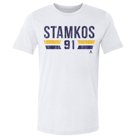 Steven Stamkos Men's Cotton T-Shirt | 500 LEVEL