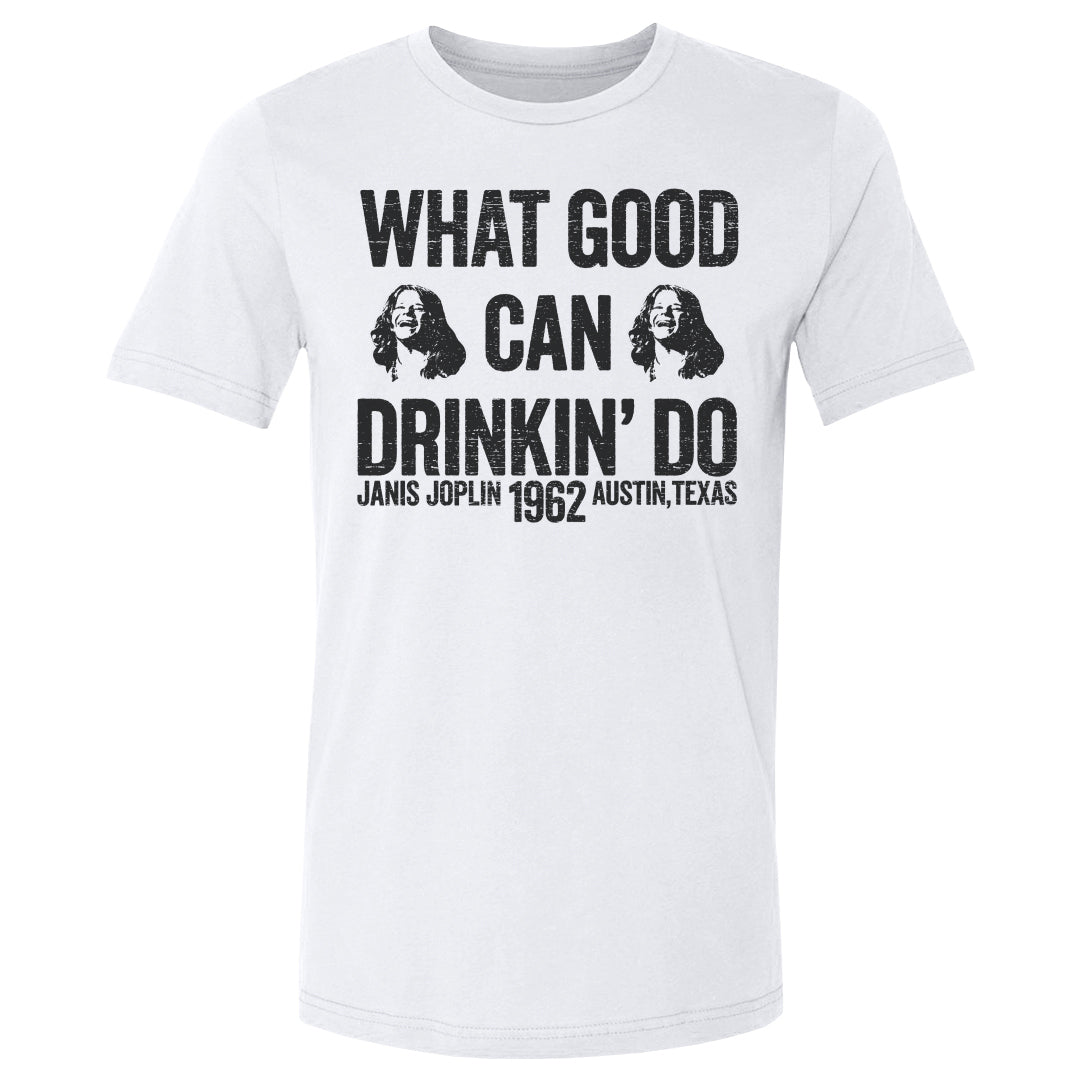 Janis Joplin Men's Cotton T-Shirt | 500 LEVEL