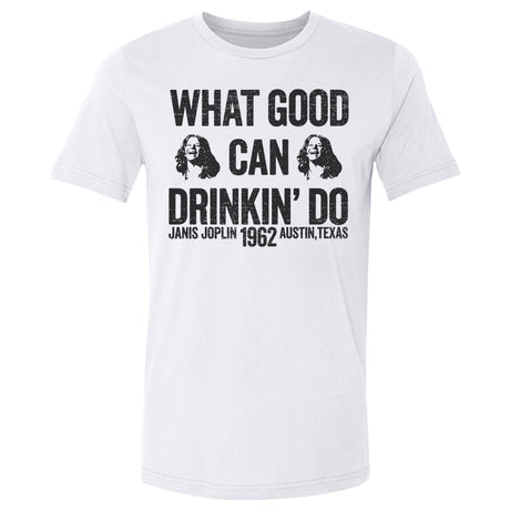 Janis Joplin Men's Cotton T-Shirt | 500 LEVEL