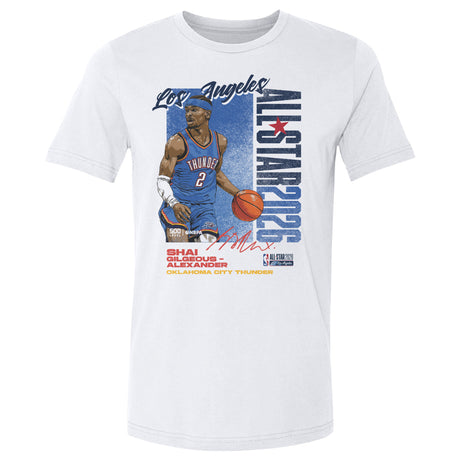 Shai Gilgeous-Alexander Men's Cotton T-Shirt | 500 LEVEL