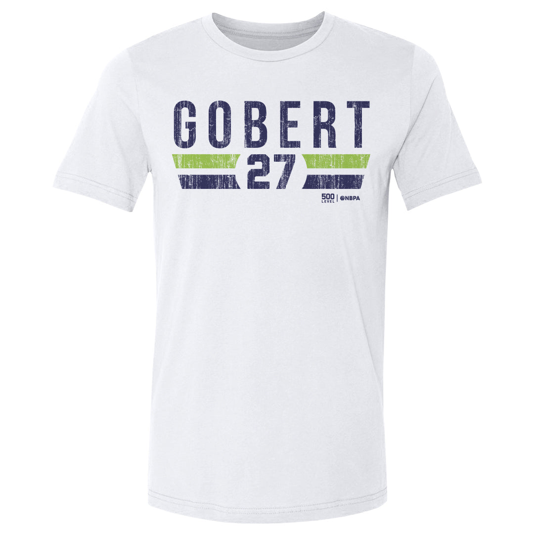 Rudy Gobert Men's Cotton T-Shirt | 500 LEVEL
