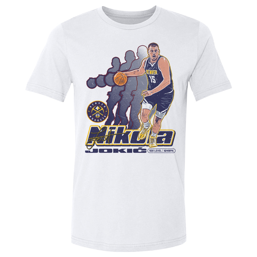 Nikola Jokic Men's Cotton T-Shirt | 500 LEVEL