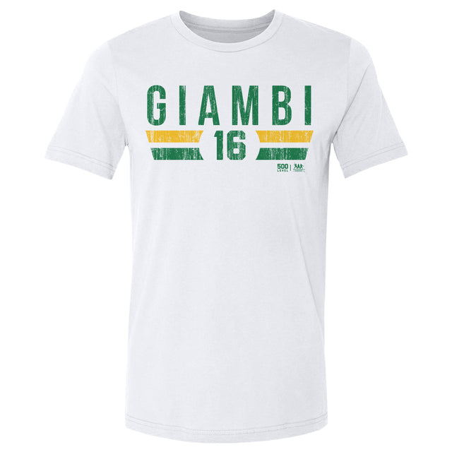 Jason Giambi Men's Cotton T-Shirt | 500 LEVEL