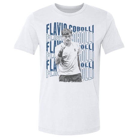 Flavio Cobolli Men's Cotton T-Shirt | 500 LEVEL