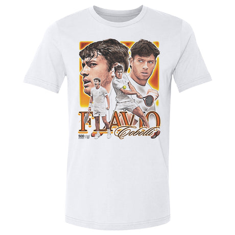 Flavio Cobolli Men's Cotton T-Shirt | 500 LEVEL