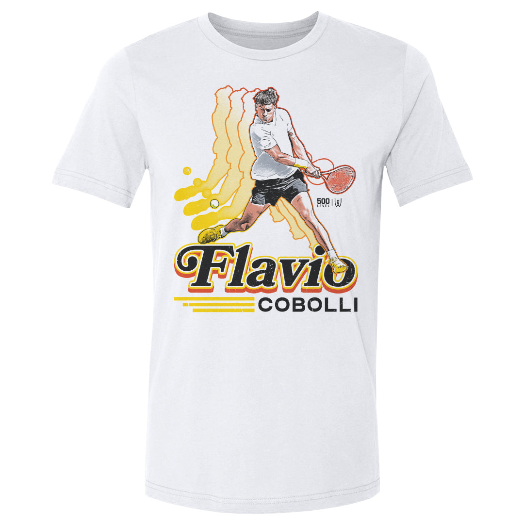 Flavio Cobolli Men's Cotton T-Shirt | 500 LEVEL