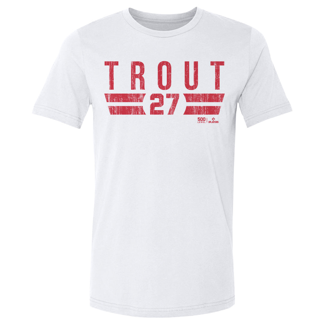 Mike Trout Men's Cotton T-Shirt | 500 LEVEL