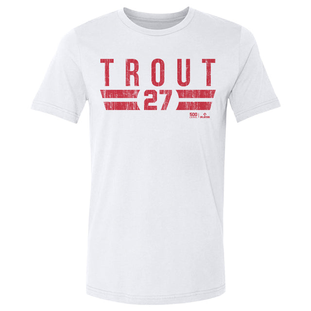 Mike Trout Men's Cotton T-Shirt | 500 LEVEL