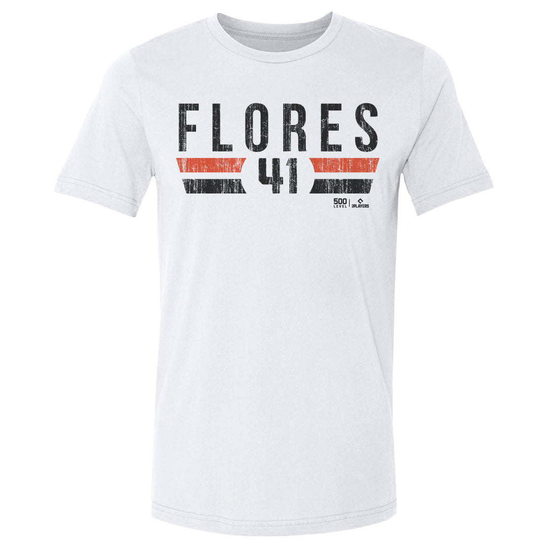 Wilmer Flores Men's Cotton T-Shirt | 500 LEVEL