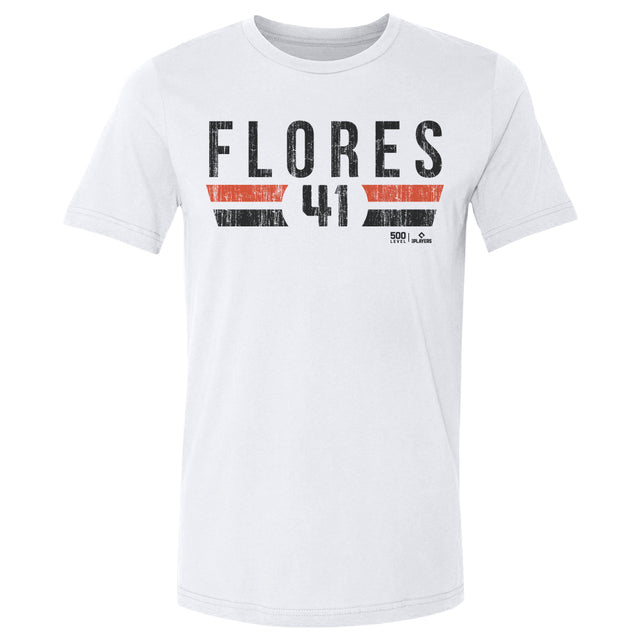 Wilmer Flores Men's Cotton T-Shirt | 500 LEVEL