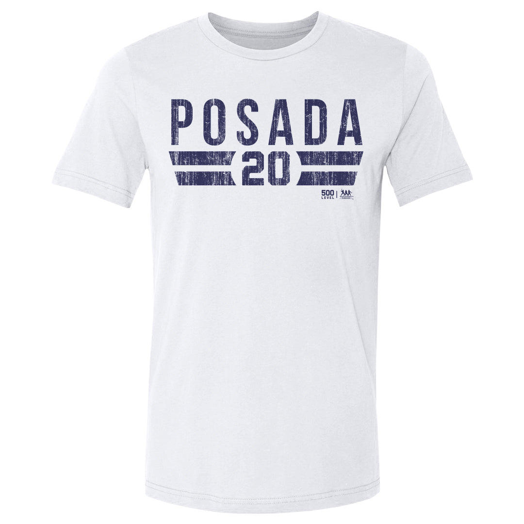 Jorge Posada Men's Cotton T-Shirt | 500 LEVEL