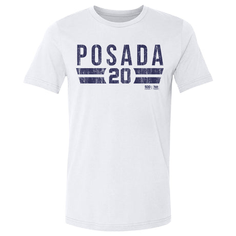 Jorge Posada Men's Cotton T-Shirt | 500 LEVEL