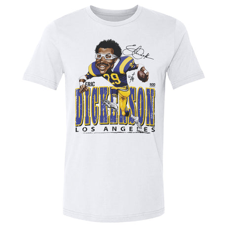 Eric Dickerson Men's Cotton T-Shirt | 500 LEVEL