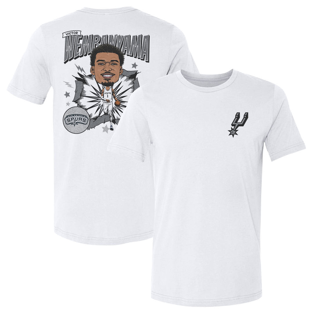 Victor Wembanyama Men's Cotton T-Shirt | 500 LEVEL