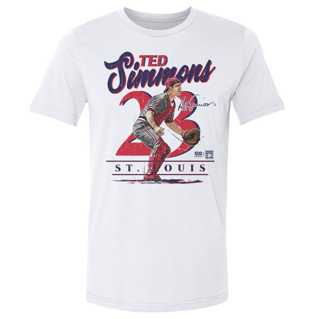 Ted Simmons Men's Cotton T-Shirt | 500 LEVEL