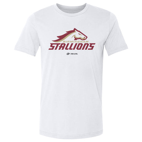 Birmingham Stallions Men's Cotton T-Shirt | 500 LEVEL