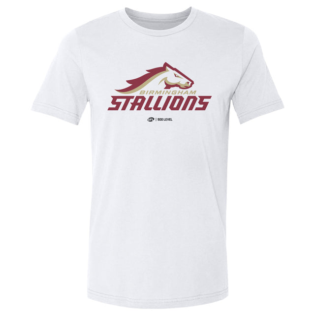 Birmingham Stallions Men's Cotton T-Shirt | 500 LEVEL