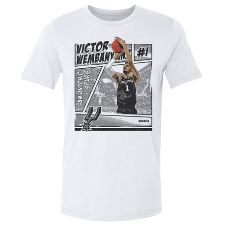 Victor Wembanyama Men's Cotton T-Shirt | 500 LEVEL