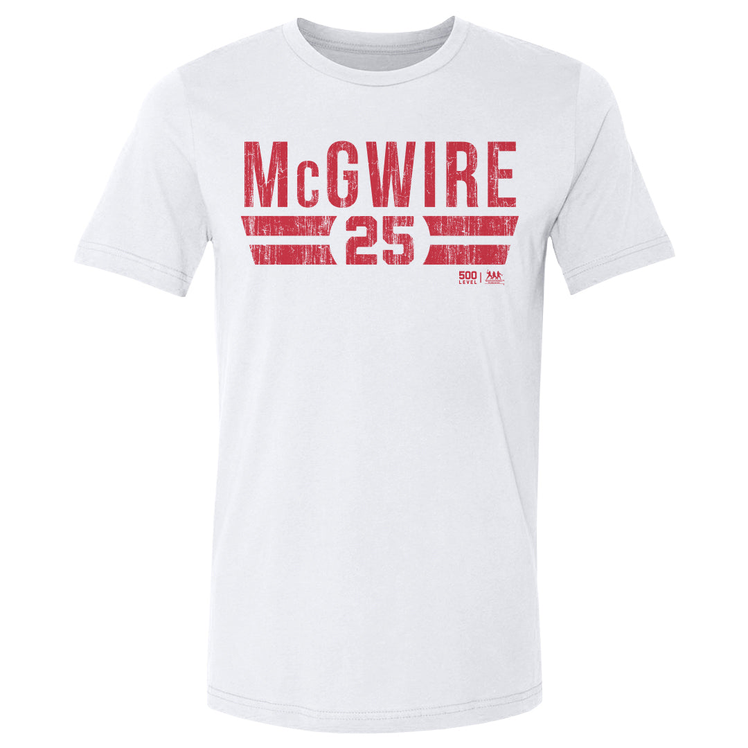 Mark McGwire Men's Cotton T-Shirt | 500 LEVEL