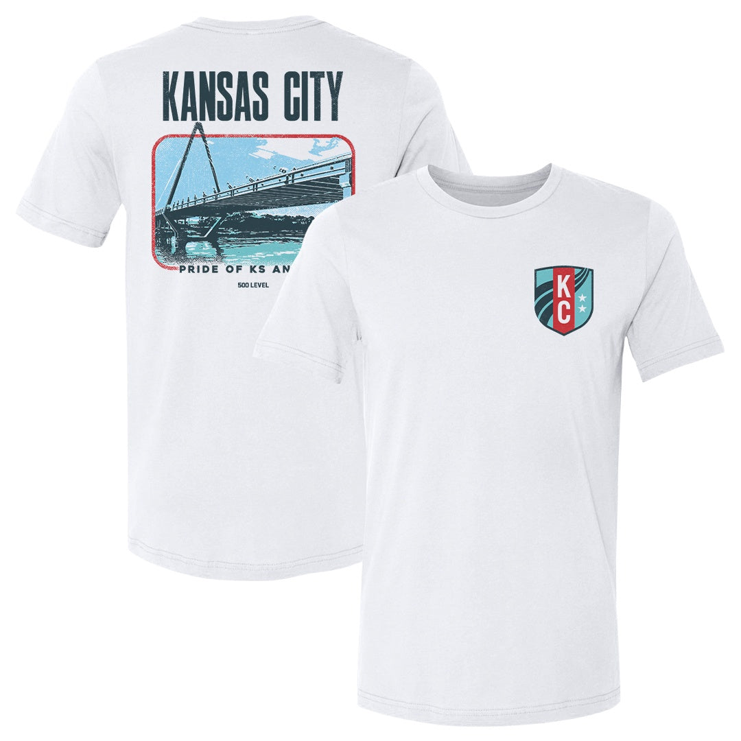 Kansas City Current Men's Cotton T-Shirt | 500 LEVEL