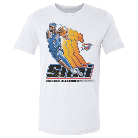 Shai Gilgeous-Alexander Men's Cotton T-Shirt | 500 LEVEL