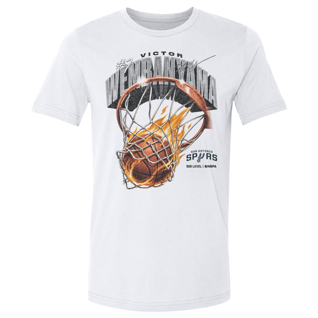 Victor Wembanyama Men's Heavyweight T-Shirt | 500 LEVEL