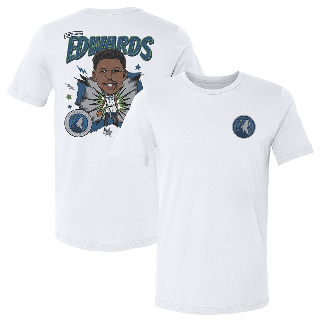 Anthony Edwards Men's Cotton T-Shirt | 500 LEVEL