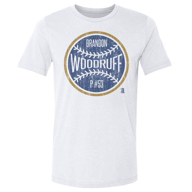 Brandon Woodruff Men's Cotton T-Shirt | 500 LEVEL