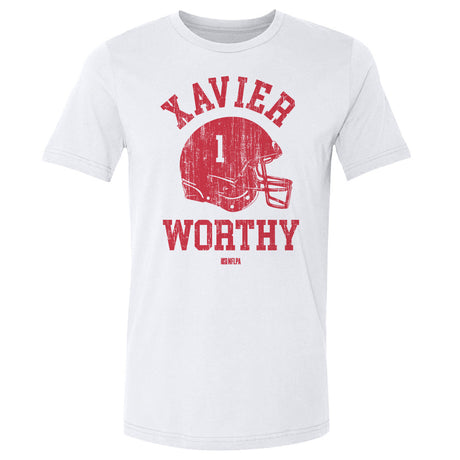 Xavier Worthy Men's Cotton T-Shirt | 500 LEVEL