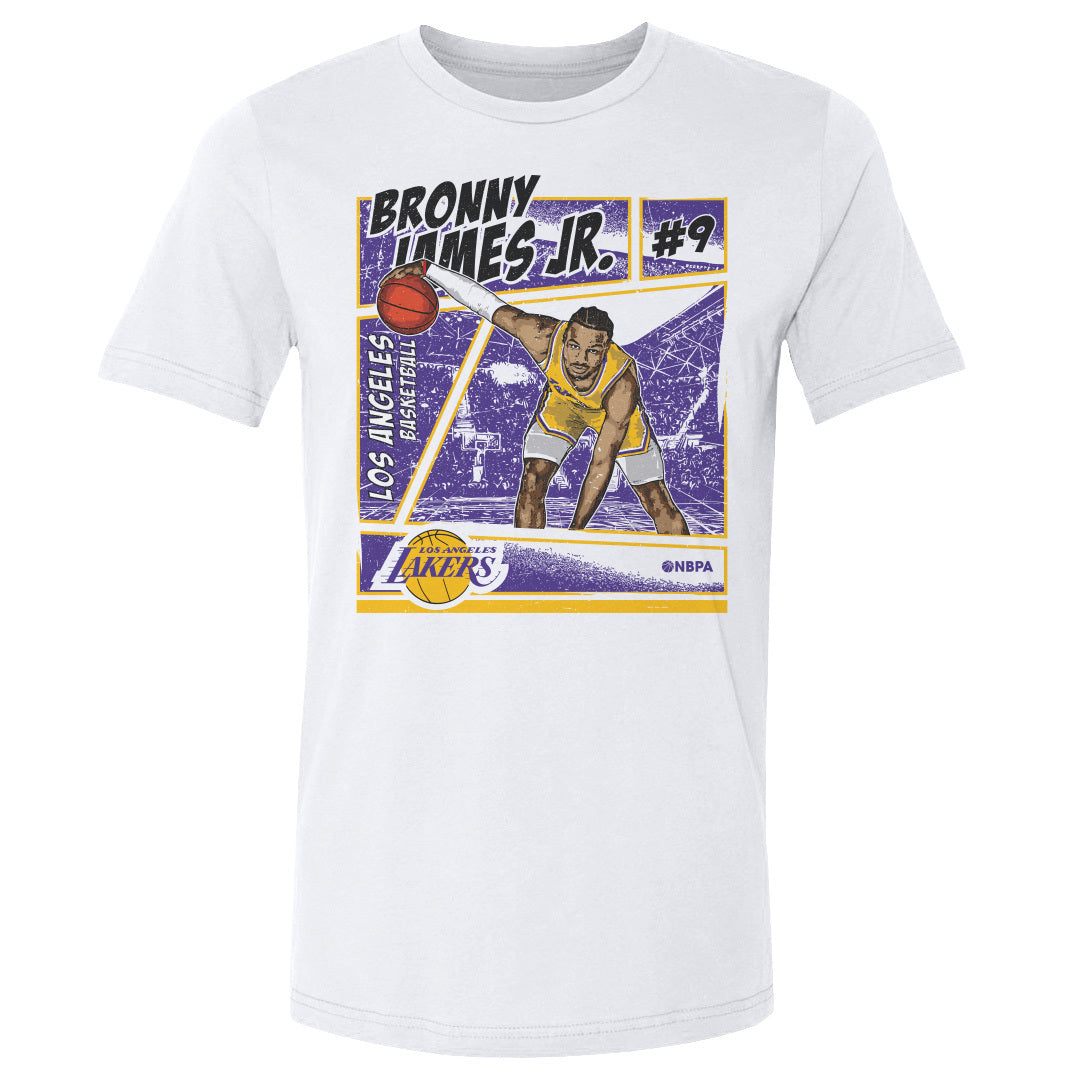 Bronny James Jr. Men's Cotton T-Shirt | 500 LEVEL