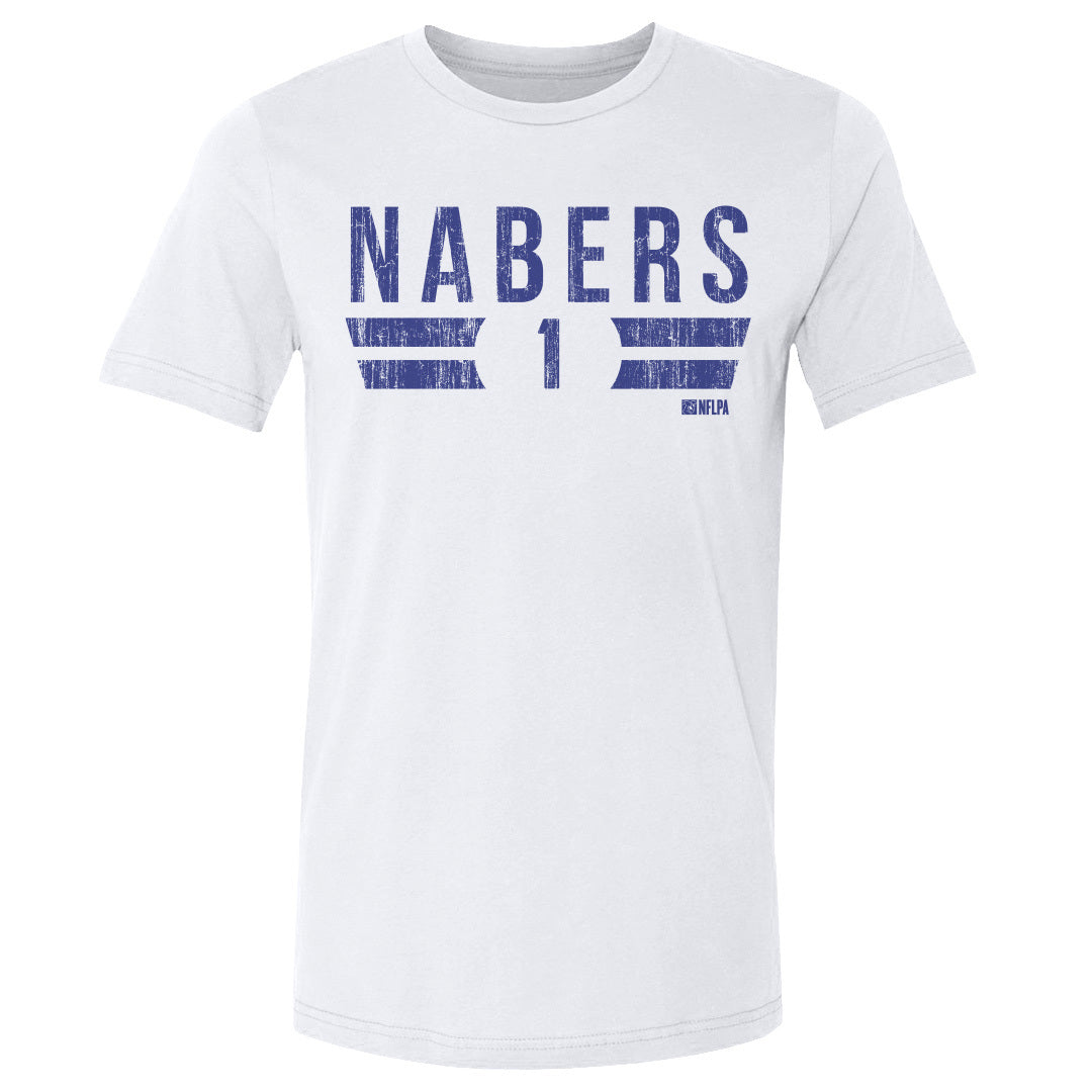Malik Nabers Men's Cotton T-Shirt | 500 LEVEL