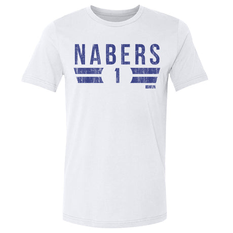 Malik Nabers Men's Cotton T-Shirt | 500 LEVEL