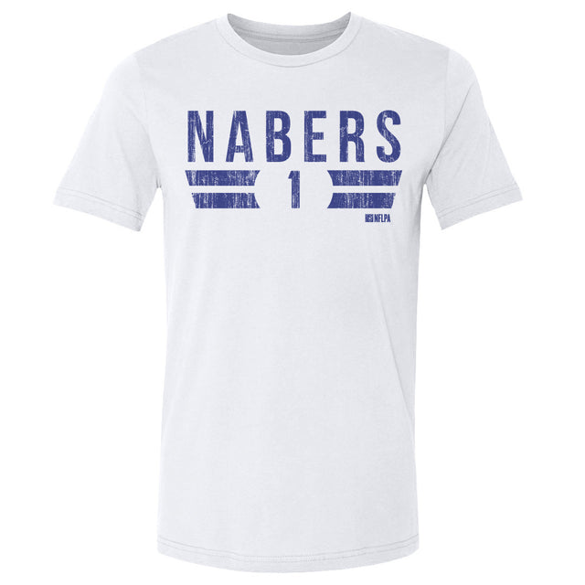 Malik Nabers Men's Cotton T-Shirt | 500 LEVEL